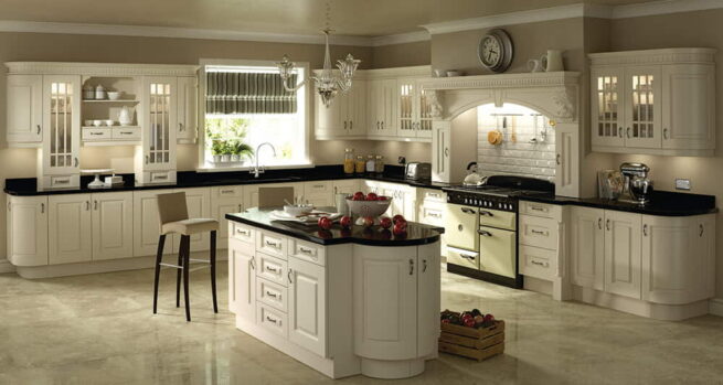 Danforth Kitchen Ivory Finish