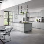 Kassel Kitchen Gloss Light Grey