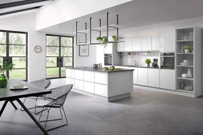 Kassel Kitchen Gloss White