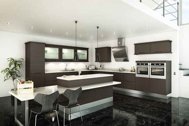 Neptune Kitchen S1 Legno Graphite