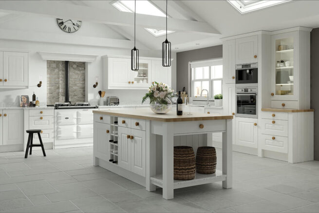 Replacement Kitchen Amalfi Legno White