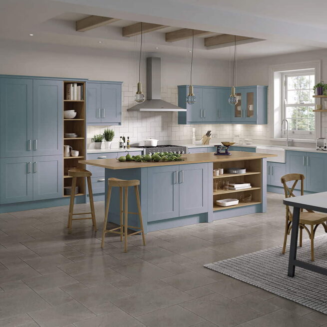 Taunton Kitchen Superior Matt Denim