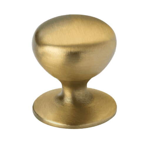 Handle 126 oxford knob satin brass