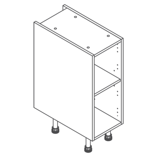 Base H720 W300 Clicbox Kitchen Cabinet Unit