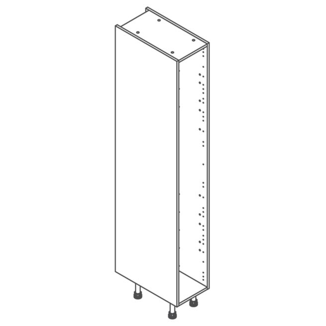 ClicBox Tall Kitchen Cabinet Unit 2120 x 300mm