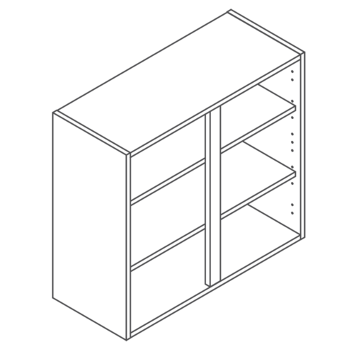 ClicBox 720 x 800 Wall Kitchen Unit