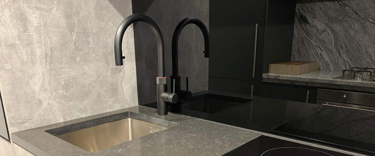 Quooker Black Tap Showroom Installed