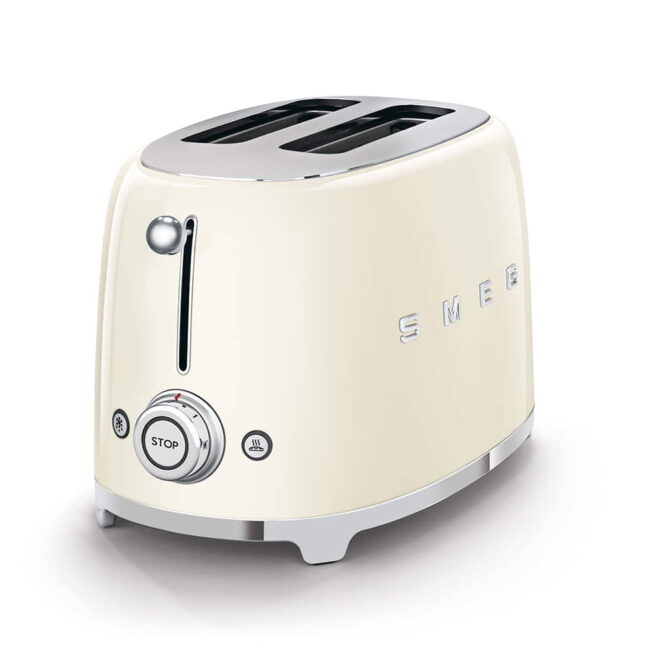 TSF01CRUK Smeg Cream 2 Slice Toaster-2