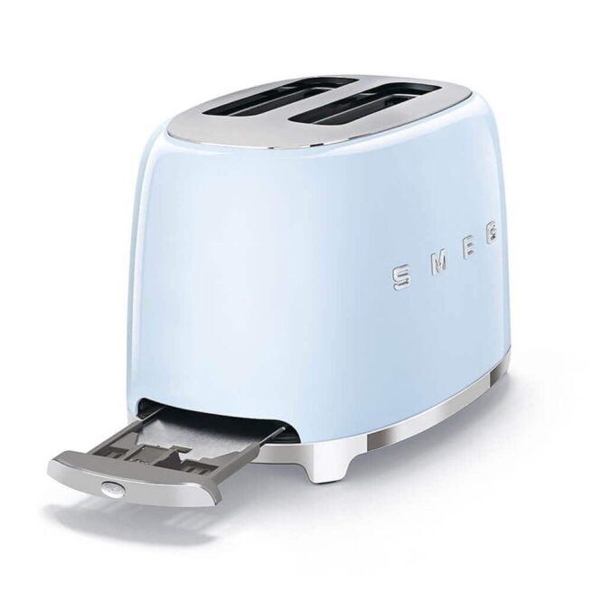 TSF01PBUK Smeg Pastel Blue 2 Slice Toaster