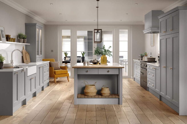 Bastille Legno Light Grey Kitchens