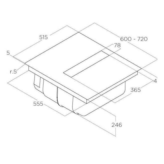 Nikolatesla FIT 60/70 Dimensions