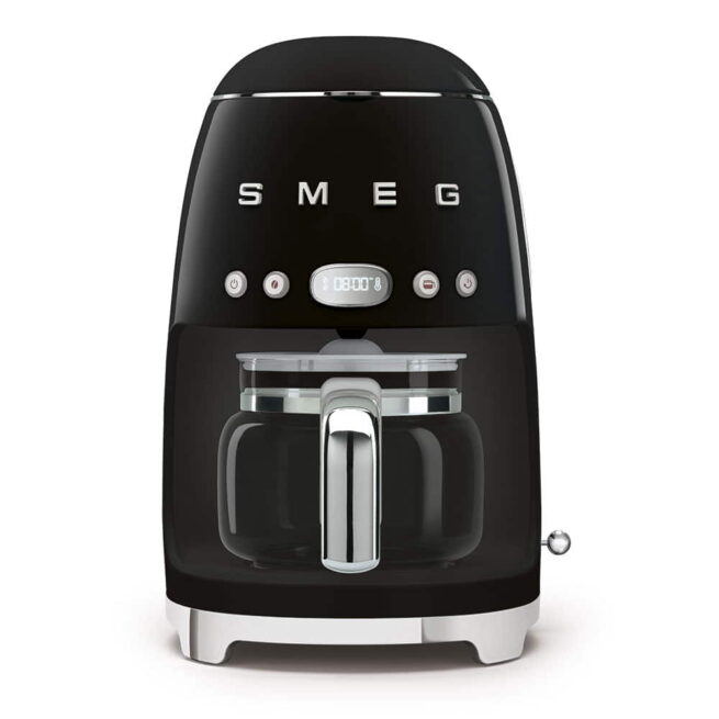 Smeg DCF02BLUK Black Filter Coffee Machine