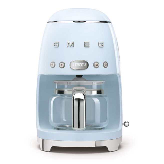 Smeg DCF02PBUK Pastel Blue Filter Coffee Machine