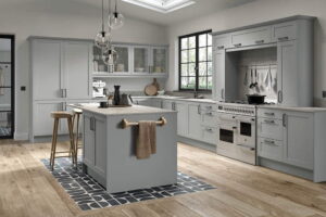 Dylan Light Grey Shaker Kitchen