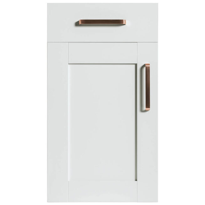 Dylan White Grey Shaker Kitchen Door