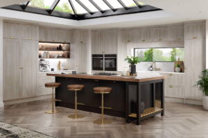 Harlem Kitchen Urban Oak and Legno Black