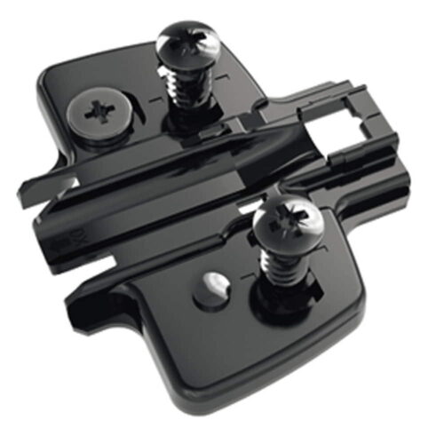 Hettich 9091803 Black Mounting Hinge Plate